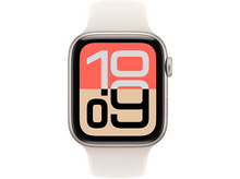 Charger l&#39;image dans la galerie, APPLE Watch SE 3 GPS - 44mm Starlight Aluminium Case - Starlight Sport Band - M/L
