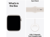 APPLE Watch SE 3 GPS - 44mm Starlight Aluminium Case - Starlight Sport Band - M/L