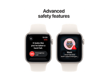 Charger l&#39;image dans la galerie, APPLE Watch SE 3 GPS - 44mm Starlight Aluminium Case - Starlight Sport Band - M/L
