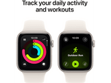 APPLE Watch SE 3 GPS - 44mm Starlight Aluminium Case - Starlight Sport Band - S/M