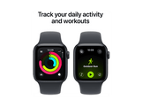 APPLE Watch SE 3 GPS + Cellular - 40mm Midnight Aluminium Case - Midnight Sport Band - M/L