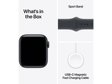 APPLE Watch SE 3 GPS + Cellular - 40mm Midnight Aluminium Case - Midnight Sport Band - M/L