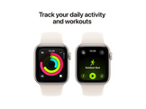 APPLE Watch SE 3 GPS + Cellular - 40mm Starlight Aluminium Case - Starlight Sport Band - M/L