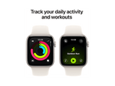 APPLE Watch SE 3 GPS + Cellular - 44mm Starlight Aluminium Case - Starlight Sport Band - M/L