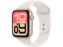 Charger l&#39;image dans la galerie, APPLE Watch SE 3 GPS + Cellular - 44mm Starlight Aluminium Case - Starlight Sport Band - M/L
