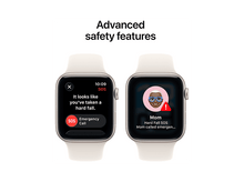 Charger l&#39;image dans la galerie, APPLE Watch SE 3 GPS + Cellular - 44mm Starlight Aluminium Case - Starlight Sport Band - S/M

