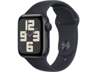 APPLE Watch SE GPS 40 mm Boîtier aluminium Midnight, Bracelet Sport Band Midnight - M/L (MR9Y3QF/A)