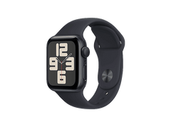 APPLE Watch SE GPS 40 mm Boîtier aluminium Midnight, Bracelet Sport Band Midnight - S/M (MR9X3QF/A) Smartwatch Noir