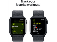 Charger l&#39;image dans la galerie, APPLE Watch SE GPS 40mm Midnight Aluminium Case Ink Sport Loop
