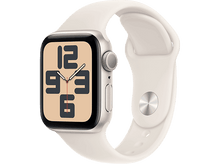 Charger l&#39;image dans la galerie, APPLE Watch SE GPS 40mm Starlight Aluminium Case Starlight Sport Band M/L
