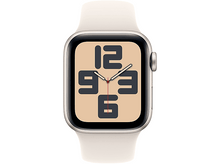 Charger l&#39;image dans la galerie, APPLE Watch SE GPS 40mm Starlight Aluminium Case Starlight Sport Band S/M
