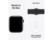 Charger l&#39;image dans la galerie, APPLE Watch SE GPS 44 mm Boîtier aluminium Midnight, Bracelet Sport Band Midnight - M/L (MRE93QF/A)
