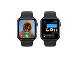 APPLE Watch SE GPS 44 mm Boîtier aluminium Midnight, Bracelet Sport Band Midnight - M/L (MRE93QF/A)