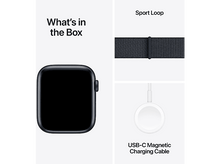 Charger l&#39;image dans la galerie, APPLE Watch SE GPS 44mm Midnight Aluminium Case Ink Sport Loop Smartwatch Midnight - Ink

