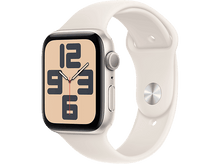 Charger l&#39;image dans la galerie, APPLE Watch SE GPS 44mm Starlight Aluminium Case Starlight Sport Band M/L
