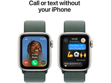 Charger l&#39;image dans la galerie, APPLE Watch SE GPS + Cellular 40mm Starlight Aluminium Case Lake Green Sport Loop
