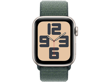 Charger l&#39;image dans la galerie, APPLE Watch SE GPS + Cellular 40mm Starlight Aluminium Case Lake Green Sport Loop
