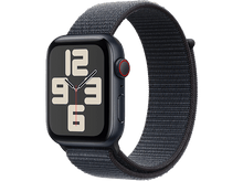Charger l&#39;image dans la galerie, APPLE Watch SE GPS + Cellular 44mm Midnight Aluminium Case Ink Sport Loop Smartwatch Midnight - Ink
