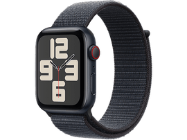 APPLE Watch SE GPS + Cellular 44mm Midnight Aluminium Case Ink Sport Loop Smartwatch Midnight - Ink