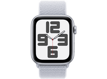 Charger l&#39;image dans la galerie, APPLE Watch SE GPS + Cellular 44mm Silver Aluminium Case Blue Cloud Sport Loop
