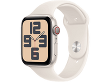 Charger l&#39;image dans la galerie, APPLE Watch SE GPS + Cellular 44mm Starlight Aluminium Case Starlight Sport Band S/M
