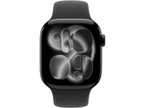 APPLE Watch Series 11 GPS - 42 mm Jet Black Aluminium Case - Black Sport Band S/M