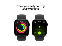 Charger l'image dans la galerie, APPLE Watch Series 11 GPS - 42 mm Jet Black Aluminium Case - Black Sport Band S/M
