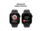 APPLE Watch Series 11 GPS - 42mm Jet Black Aluminium Case - Black Sport Band M/L