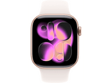APPLE Watch Series 11 GPS - 42mm Rose Gold Aluminium Case - Light Blush Sport Band M/L