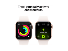 Charger l&#39;image dans la galerie, APPLE Watch Series 11 GPS - 42mm Rose Gold Aluminium Case - Light Blush Sport Band S/M
