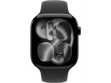 Charger l&#39;image dans la galerie, APPLE Watch Series 11 GPS - 46mm Jet Black Aluminium Case - Black Sport Band M/L
