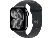 Charger l&#39;image dans la galerie, APPLE Watch Series 11 GPS - 46mm Jet Black Aluminium Case - Black Sport Band S/M
