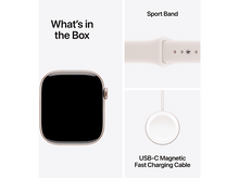 Charger l&#39;image dans la galerie, APPLE Watch Series 11 GPS - 46mm Rose Gold Aluminium Case - Light Blush Sport Band M/L
