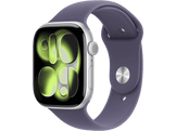 APPLE Watch Series 11 GPS - 46mm Silver Aluminium Case - Purple Fog Sport Band M/L