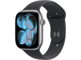 APPLE Watch Series 11 GPS - 46mm Space Grey Aluminium Case - Black Sport Band M/L