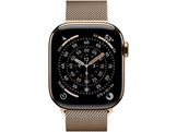 APPLE Watch Series 11 GPS + Cellular - 42mm Gold Titanium Case - Gold Milanese Loop