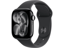 Charger l&#39;image dans la galerie, APPLE Watch Series 11 GPS + Cellular - 42mm Jet Black Aluminium Case - Black Sport Band M/L
