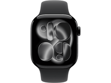 Charger l&#39;image dans la galerie, APPLE Watch Series 11 GPS + Cellular - 42mm Jet Black Aluminium Case - Black Sport Band M/L
