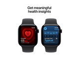 APPLE Watch Series 11 GPS + Cellular - 42mm Jet Black Aluminium Case - Black Sport Band M/L