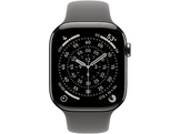 APPLE Watch Series 11 GPS + Cellular - 42mm Natural Titanium Case - Stone Grey Sport Band M/L