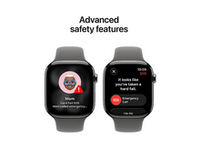 Charger l'image dans la galerie, APPLE Watch Series 11 GPS + Cellular - 42mm Natural Titanium Case - Stone Grey Sport Band S/M
