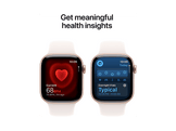 APPLE Watch Series 11 GPS + Cellular - 42mm Rose Gold Aluminium Case - Light Blush Sport Band S/M