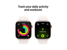 Charger l&#39;image dans la galerie, APPLE Watch Series 11 GPS + Cellular - 42mm Rose Gold Aluminium Case - Light Blush Sport Band S/M
