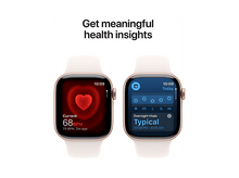 Charger l&#39;image dans la galerie, APPLE Watch Series 11 GPS + Cellular - 42mm Rose Gold Aluminium Case - Light Blush Sport Band S/M
