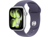APPLE Watch Series 11 GPS + Cellular - 42mm Silver Aluminium Case - Purple Fog Sport Band M/L