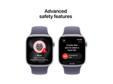 APPLE Watch Series 11 GPS + Cellular - 42mm Silver Aluminium Case - Purple Fog Sport Band M/L