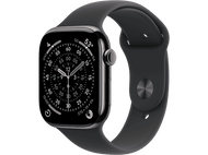 APPLE Watch Series 11 GPS + Cellular - 42mm Slate Titanium Case - Black Sport Band M/L