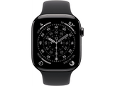 APPLE Watch Series 11 GPS + Cellular - 42mm Slate Titanium Case - Black Sport Band M/L