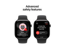 Charger l'image dans la galerie, APPLE Watch Series 11 GPS + Cellular - 42mm Slate Titanium Case - Black Sport Band S/M
