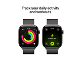 APPLE Watch Series 11 GPS + Cellular - 42mm Slate Titanium Case - Slate Milanese Loop